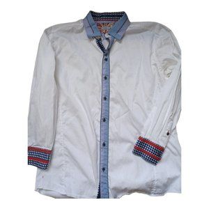 7 Downie‎ St. Men’s Button Down Long Sleeve Shirt 7